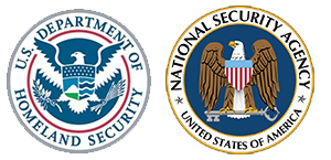 Logos for Homeland Security and National Security Association