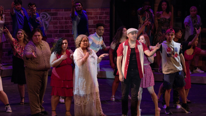 The cast of the 2023 Starlight Theatre production of In the Heights